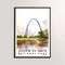 Gateway Arch National Park Poster, Travel Art, Office Poster, Home Decor | S4 product 1